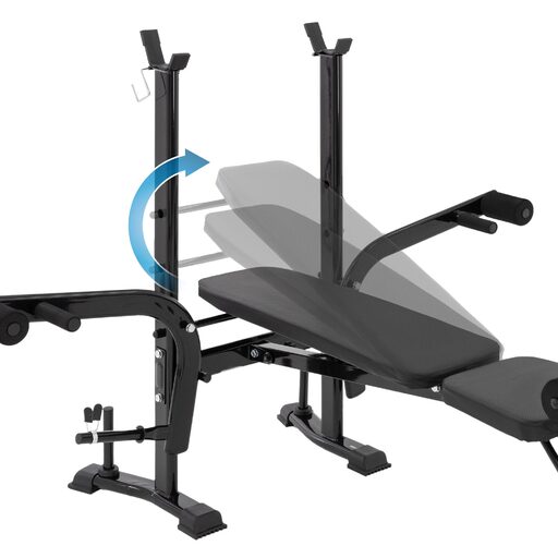  Banco de musculação multifuncional completo