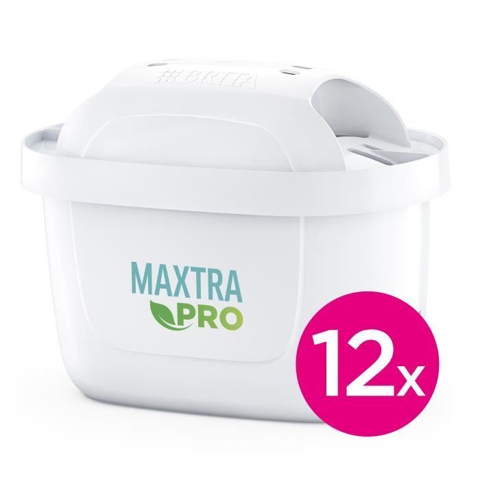 Paquete económico BRITA MAXTRA PRO TODO EN UNO - 12 cartuchos - para jarra de filtro de agua
