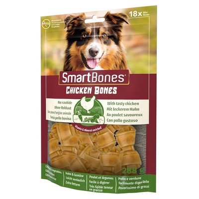 SmartBones Kausnacks mit Huhn für kleine Hunde