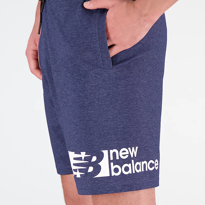 Men's Heathertech Knit Shorts - NB NAVY HEATHER