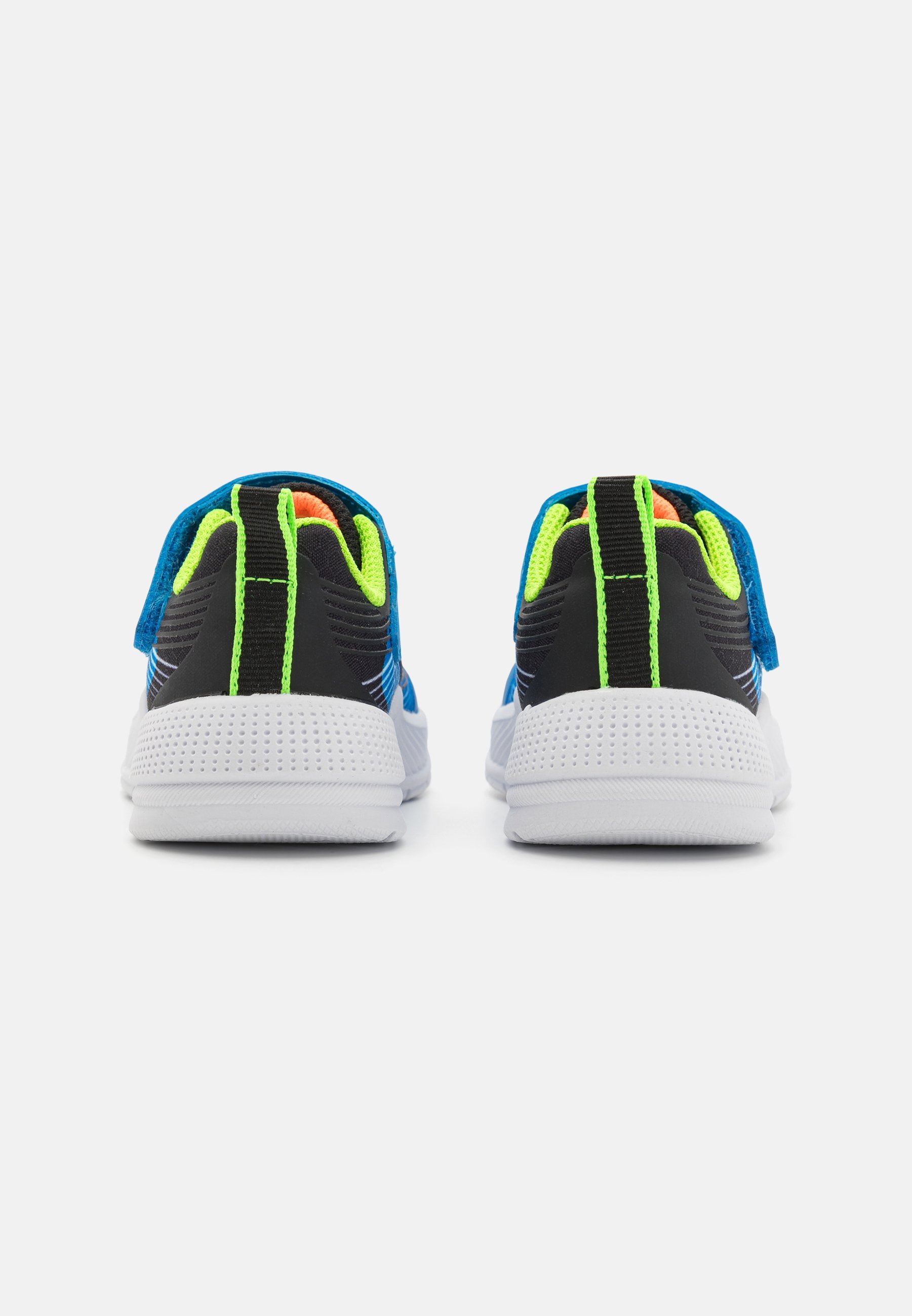 Skechers MICROSPEC ADVANCE - Scarpe da ginnastica - blu/verde lime/arancione/nero