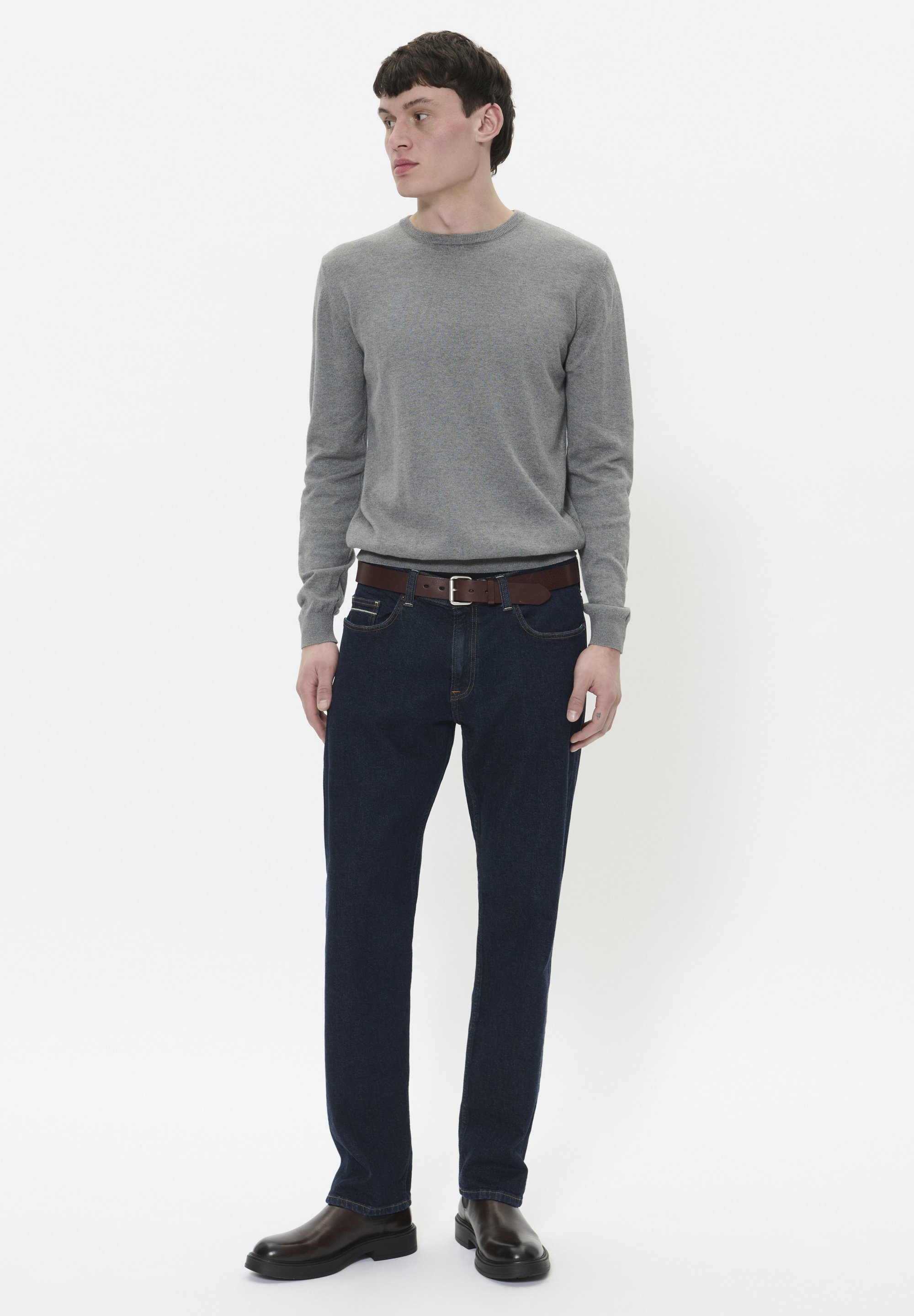 Matinique JONES - Pull - gris chiné moyen