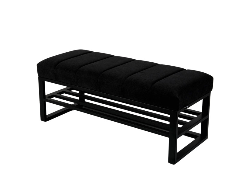 Ławka Tapicerowana Industrialna LGM-445 Tkanina STRONG 15