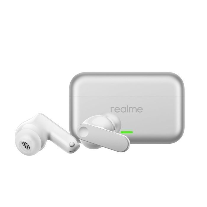 CASQUE - ECOUTEURS Realme Buds T500 Pro Menthe orange Intra-auriculaires Réduction Active du Bruit - Bluetooth 6.1 - Micro AI