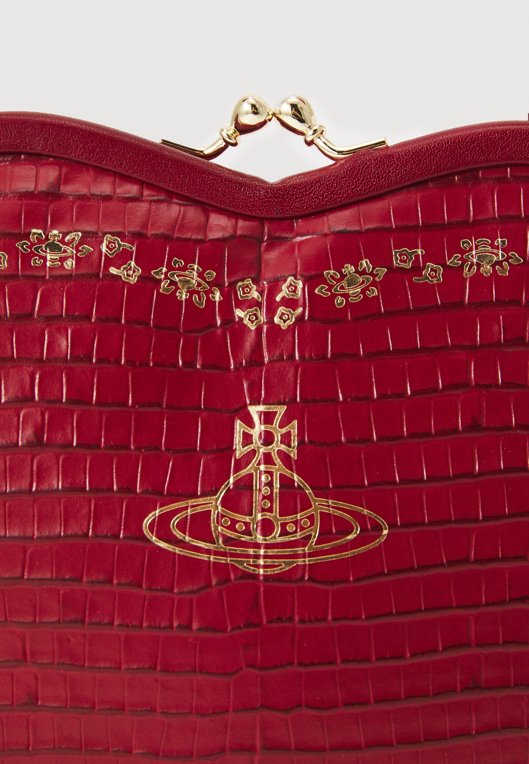 Vivienne Westwood BELLE HEART FRAME TAS - Handtas - rood