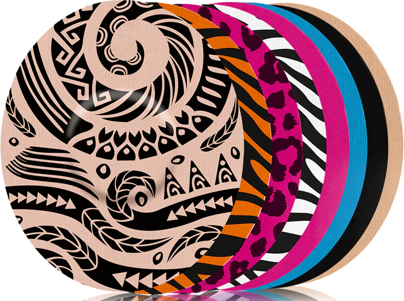 Adesivos protetores para dispositivos médicos CureTape® Sensor Patches Art Mix