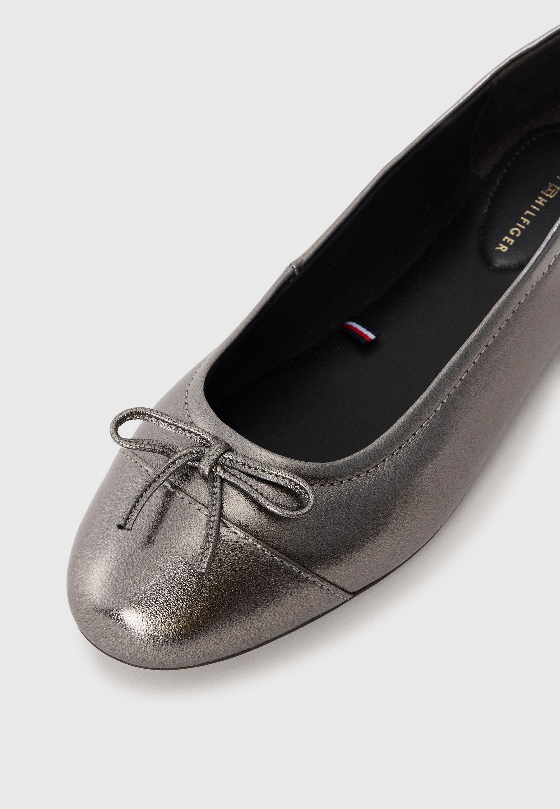 Tommy Hilfiger ballerina's - warme steen