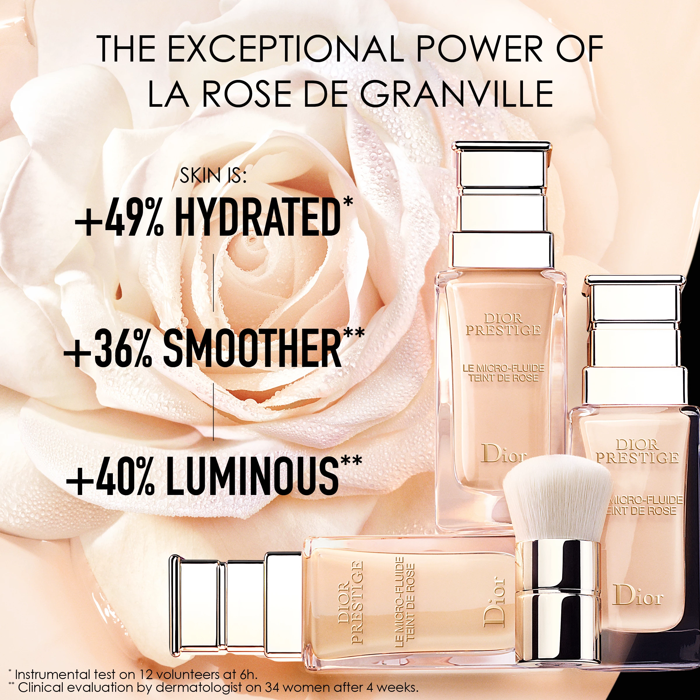 Prestige Le Micro-Fluide Teint De Pink 2W Warm - DIOR