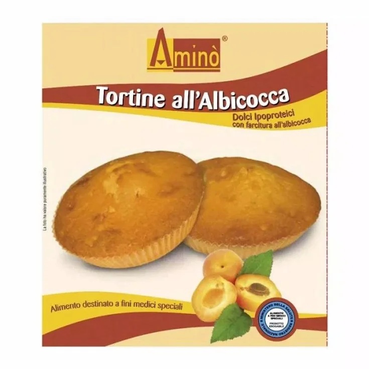 Biscoitos de damasco AMINÒ Aminò sem proteína 210 g