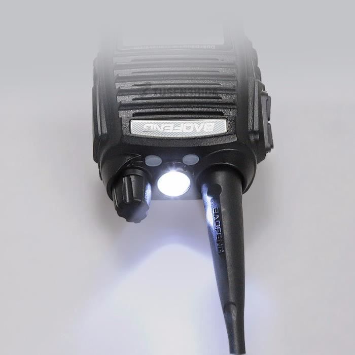 Escáner de radio bidireccional de largo alcance de 8 W máx. para transmisión policial, de bomberos y rescate, doble banda, radioaficionados y walkie-talkie.