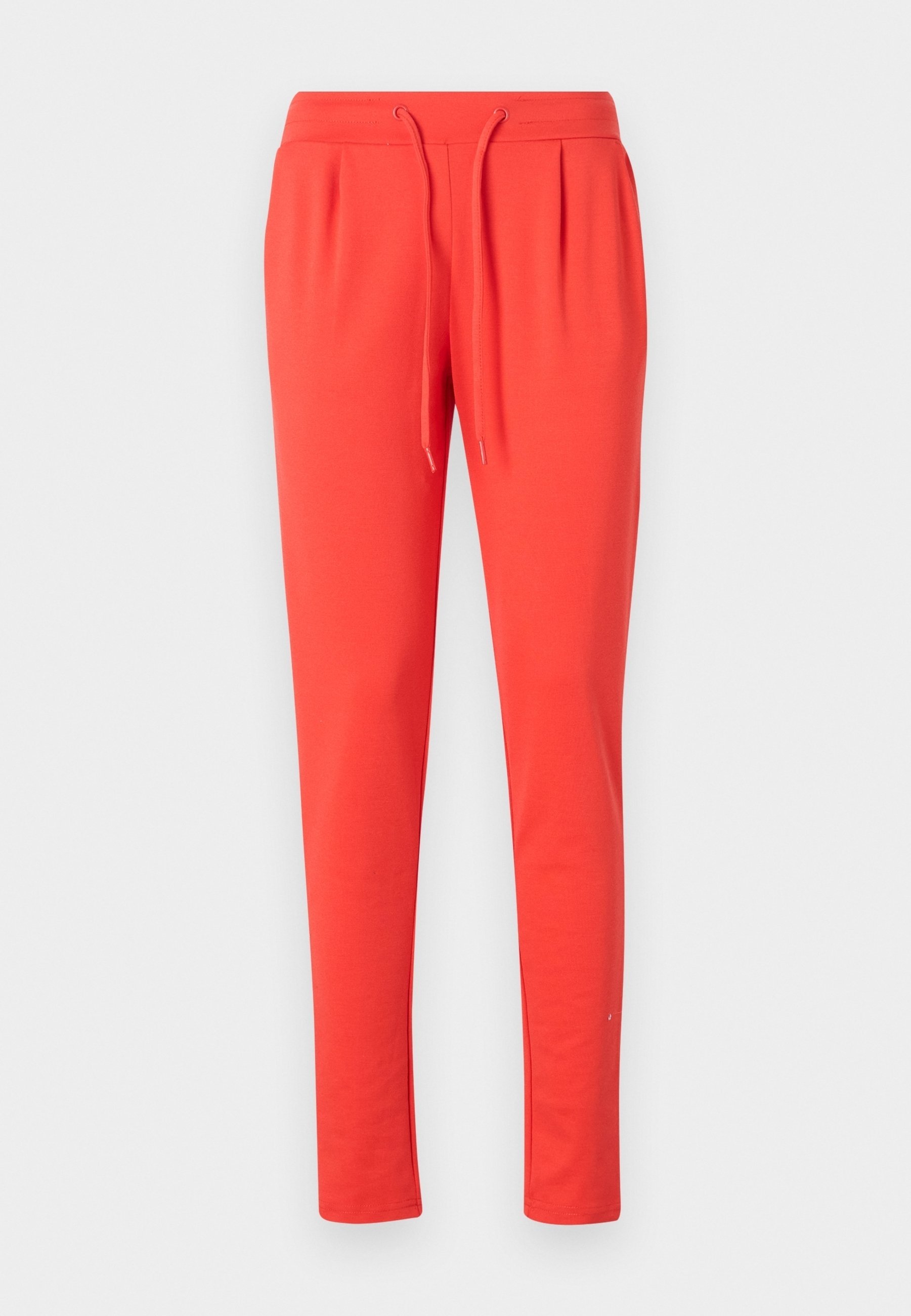 ICHI trainingsbroek - gemêleerd rood