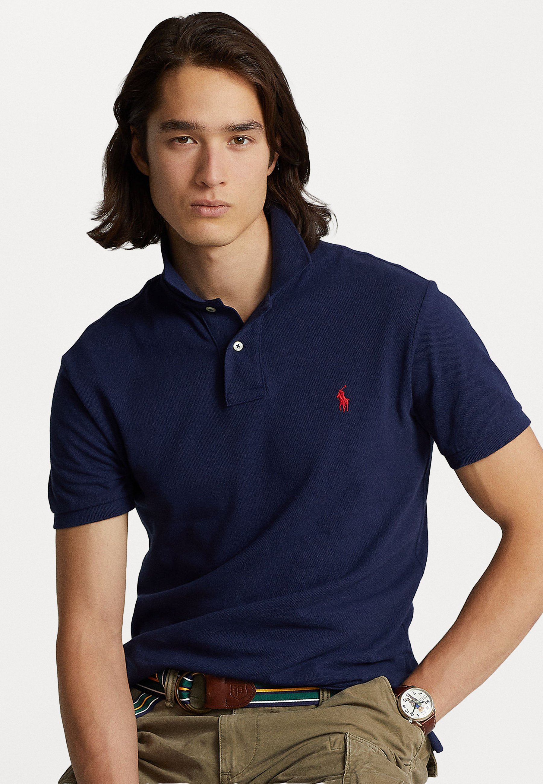 Polo Ralph Lauren SLIM FIT POLO SHIRT - Polo shirt - newport navy