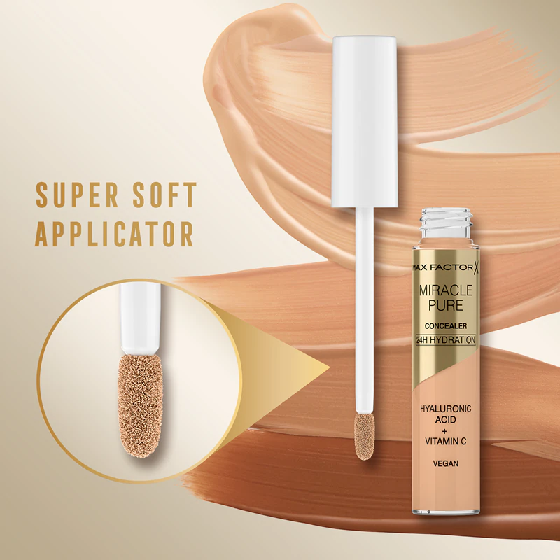 Corretivo Líquido Hidratante Miracle Pure Skin da Max Factor