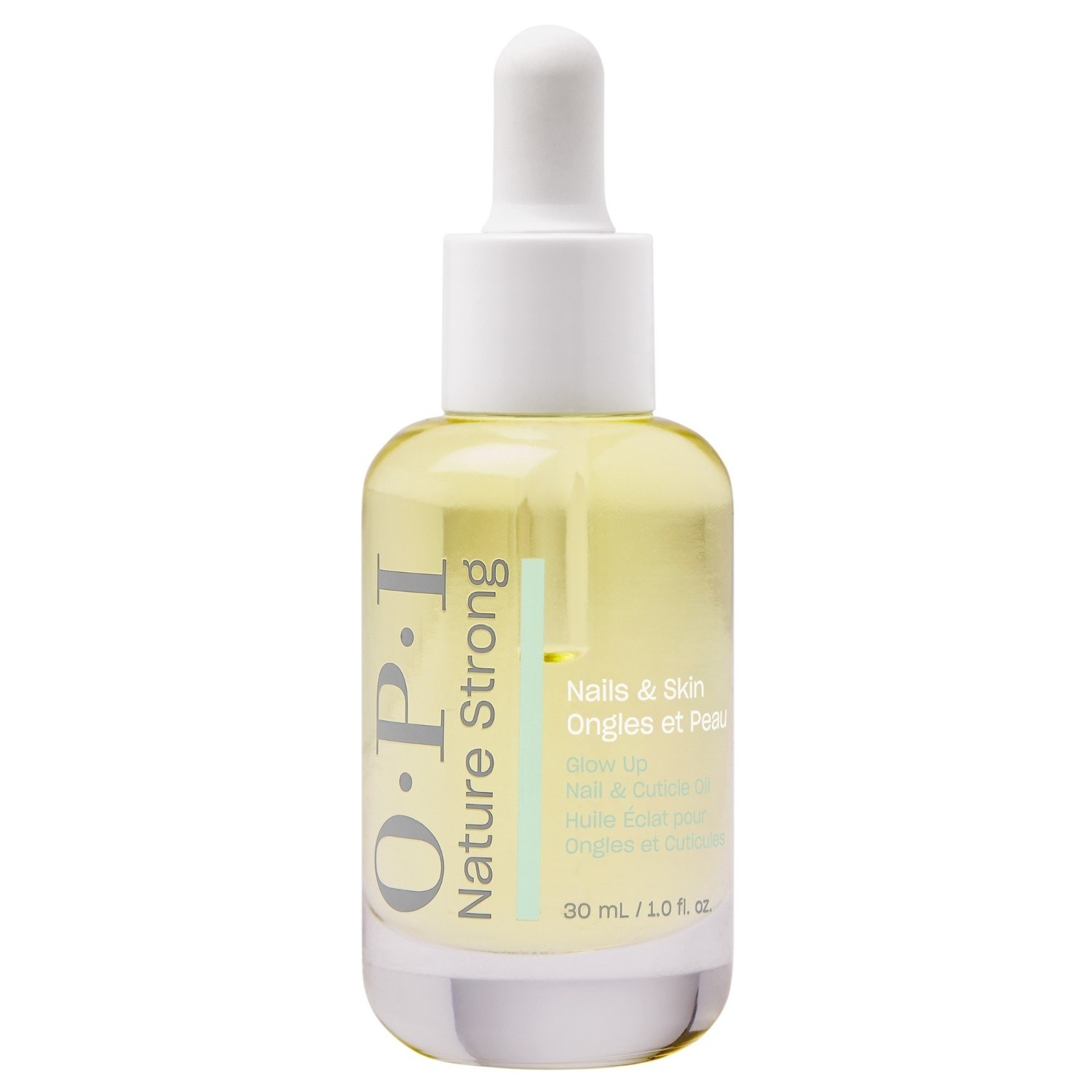 OPI rankų ir kojų priežiūros priemonė „Nature Strong Glow Up“ nagų ir odelių aliejus – 8 ml