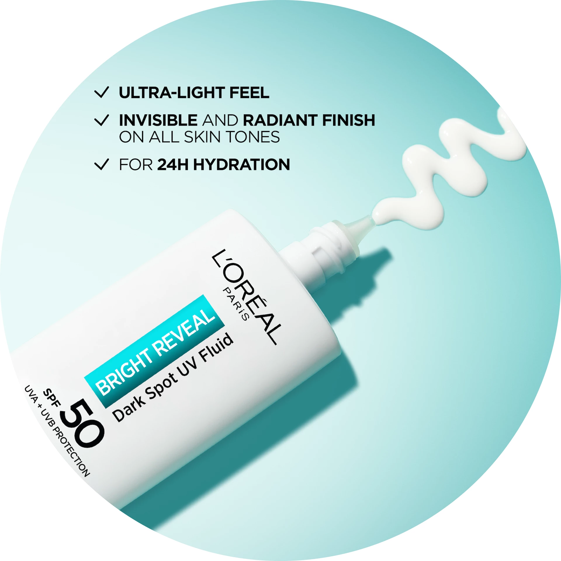 Bright Reveal Niacinamid sötét foltok elleni UV fluid SPF50 50 ml - L'Oréal Paris