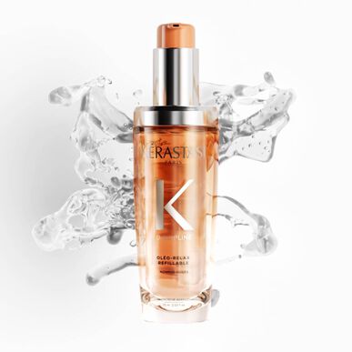 Kérastase Discipline Oléo-Relax Recarregável Recarga Óleo para Cabelo Volumoso e Rebelde 75 ml 75 ml