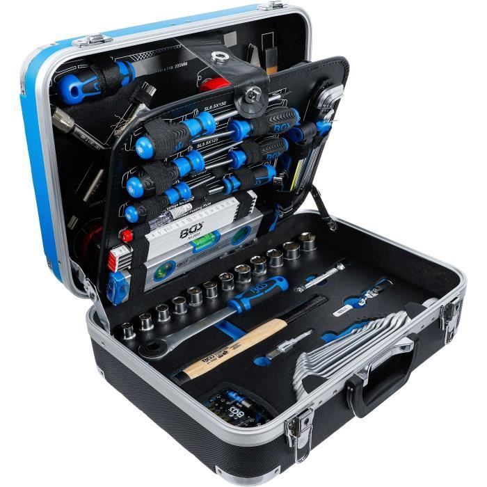 Caisse à outils - BGS - 15502 - 95 pièces - Plastique ABS - Acier chrome-vanadium - Durable