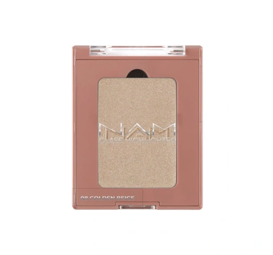 NAM Glass Highlighter rozświetlacz do twarzy 08 Golden Beige 6 g