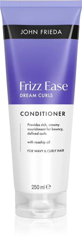condicionador John Frieda Frizz Ease Dream Curls é um condicionador nutritivo para cabelos cacheados e ondulados.