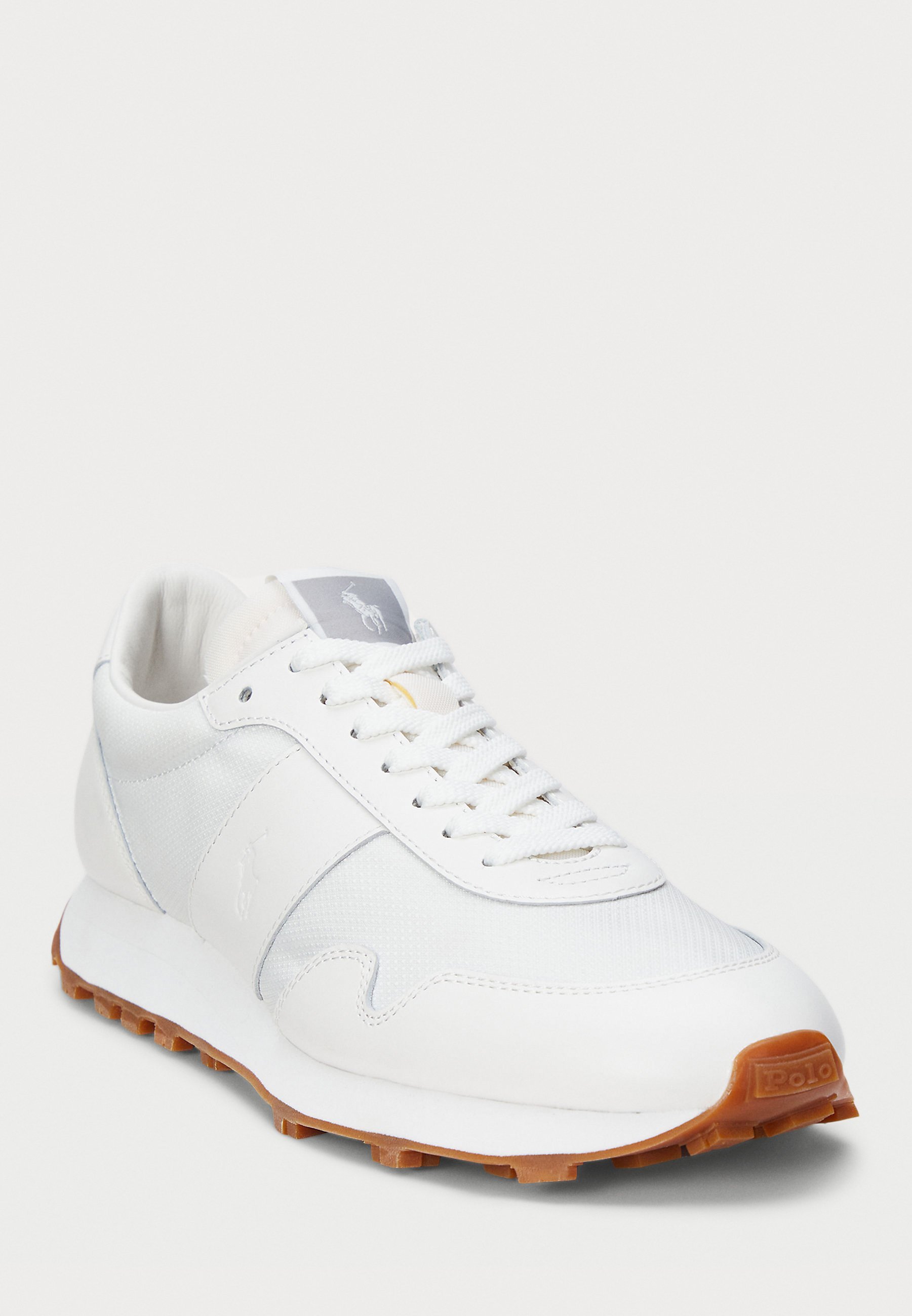 Polo Ralph Lauren PRL TRAIL 125 LEATHER SNEAKER - Scarpe da ginnastica - completamente bianche