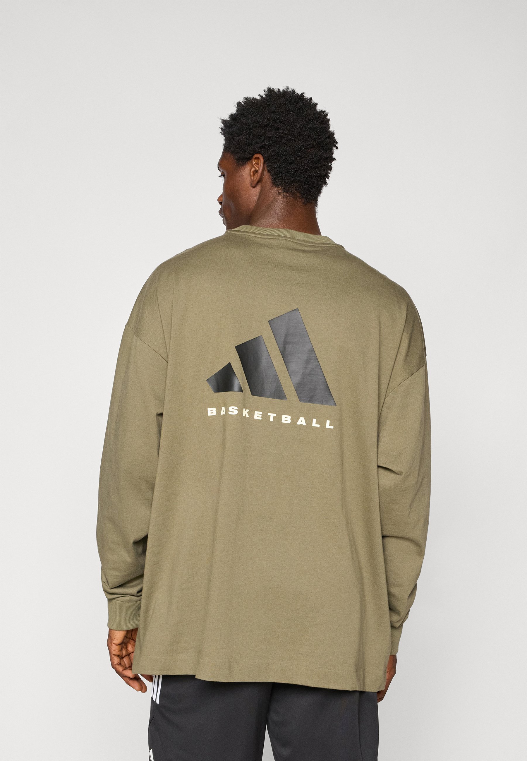 adidas Performance T-shirt - Top met lange mouwen - olijfgroen