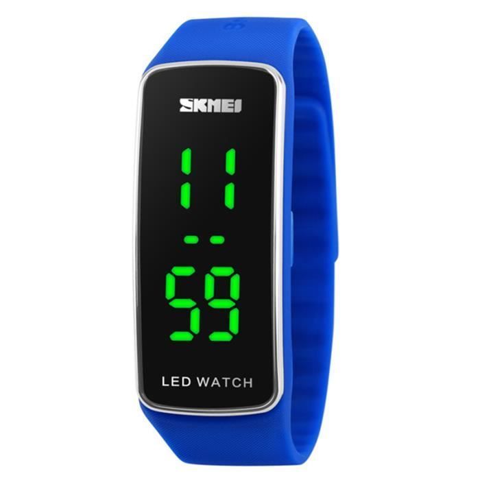 SHARPHY Children's Watch for Boys and Girls, Digital Sport Brand, Very Pretty Blue
