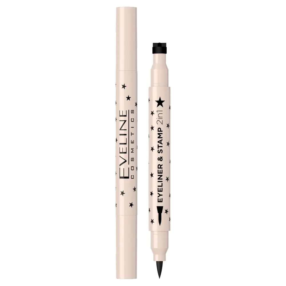Eveline 2w1 Eyeliner & Stempel w pisaku 02 Gwiazda