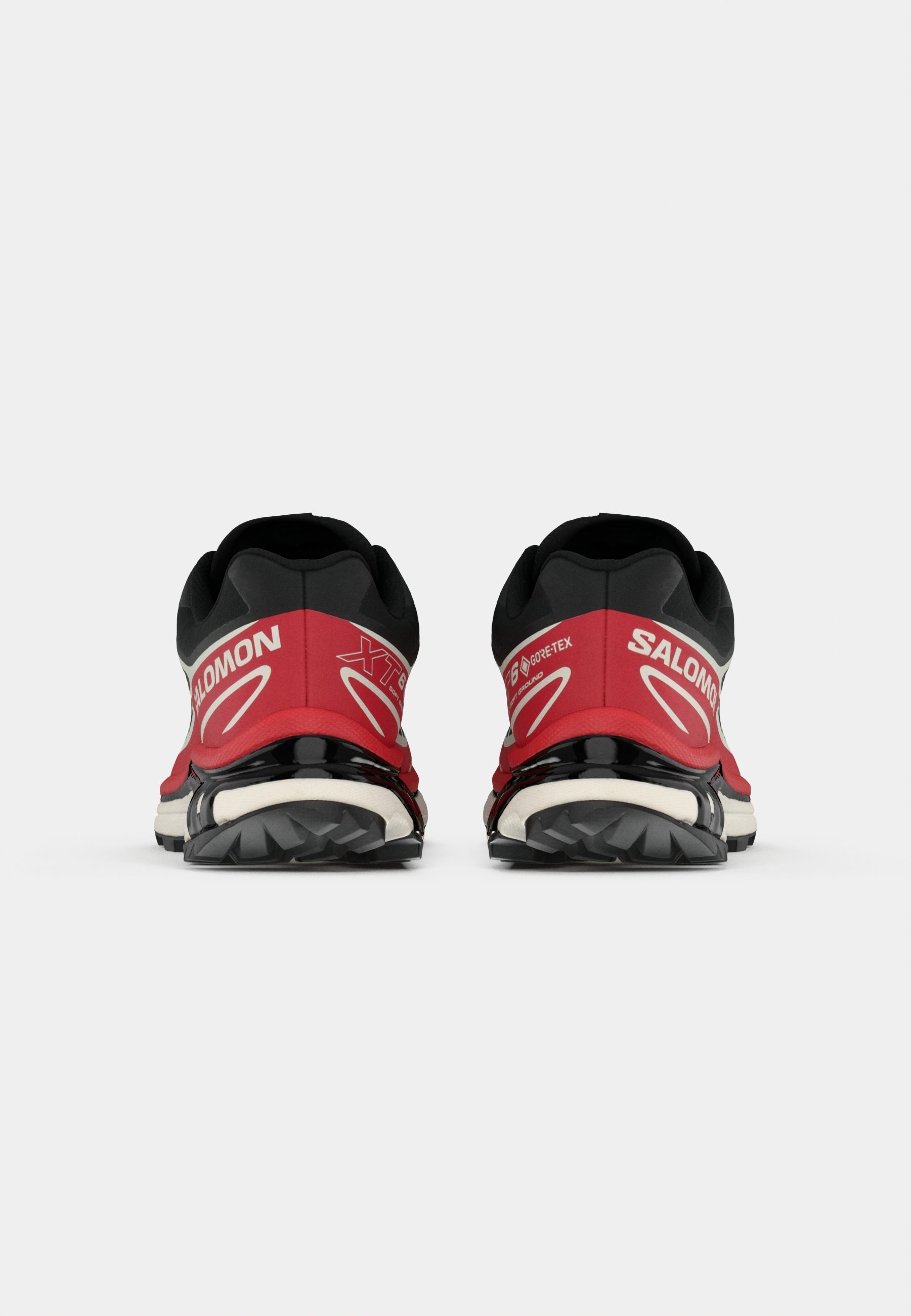 Salomon Sportstyle XT 6 GTX UNISEX - Sneaker - Schwarz/Flammenrot/Vanilleeis