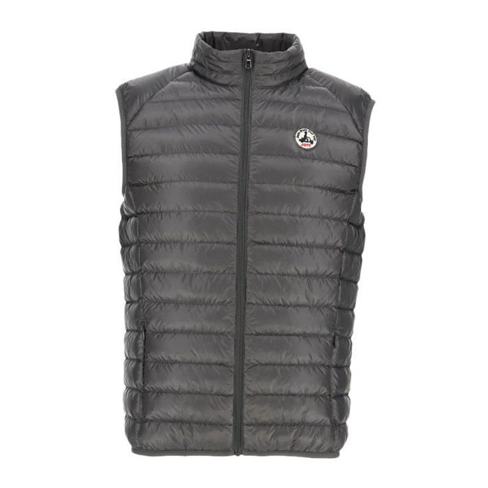 CHAQUETA DE PLUMAS SIN MANGAS PARA HOMBRE JOTT TOM, COLOR ANTRACITA