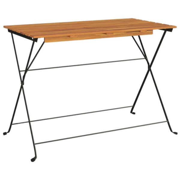 VidaXL Składany stolik bistro 100x54x71 cm