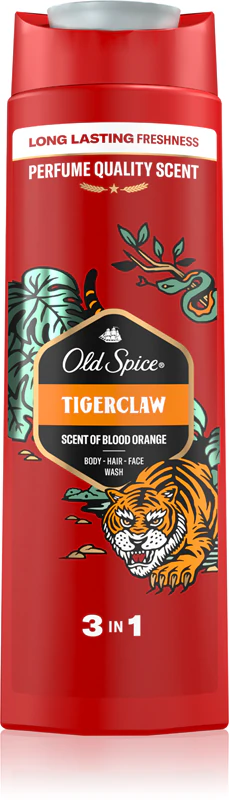 Sprchový gél Old Spice Tigerclaw na tvár, telo a vlasy pre mužov