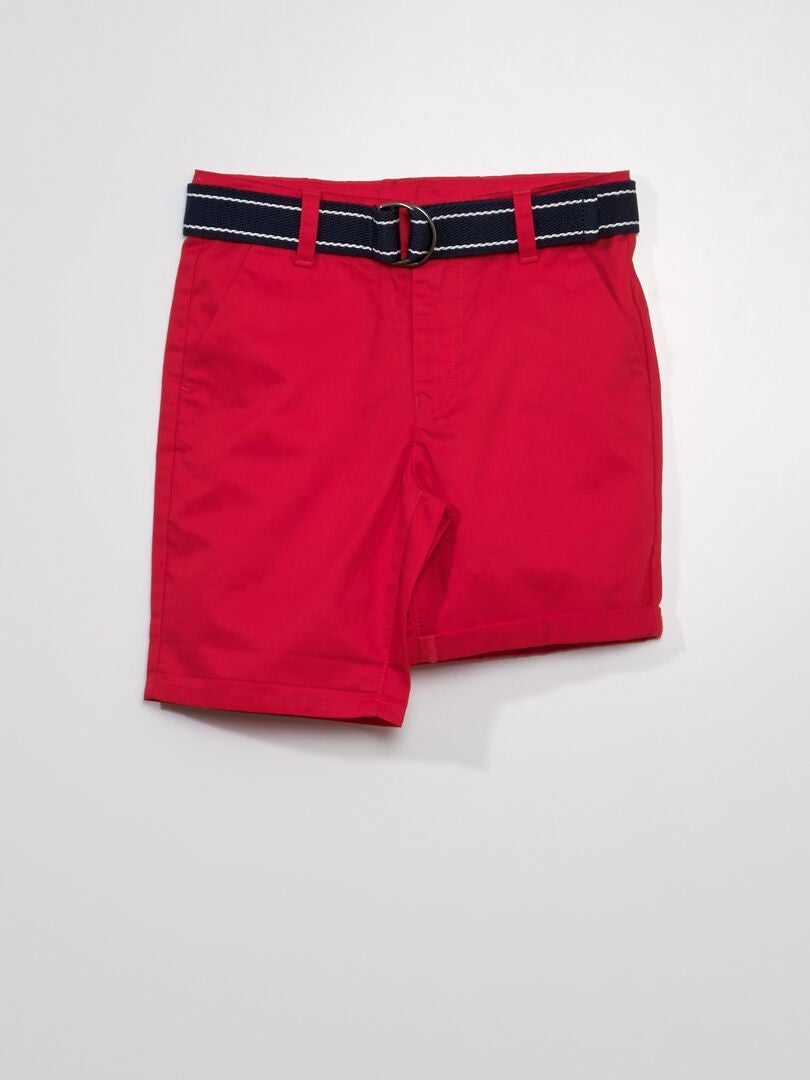 Bermuda chino - rojo