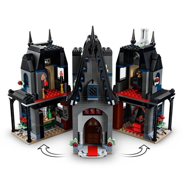 LEGO Mercredi 76786 Exclu Cdiscount  Le Manoir de Morticia - Jeu de Construction dès 10 ans - Mini-Poupées