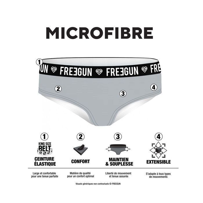 Freegun Rock Boxers 3er-Pack für Mädchen