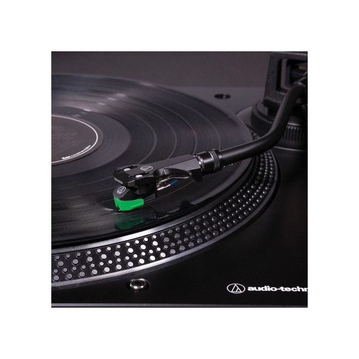 Tocadiscos Audio-Technica AT-LP120XUSBBK - USB - Preamplificador integrado - Compatible con discos de 33 RPM