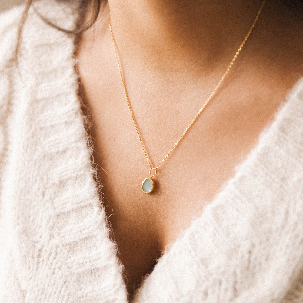 MY JOLIE CANDLE Bougie collier amazonite