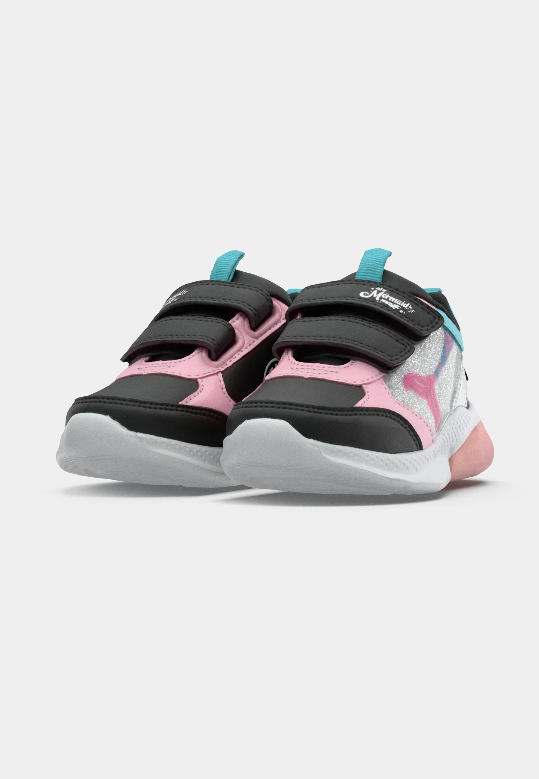 Primigi MERMAID MAGIC™ - Trampki - czarny/fuksja/jasnoniebieski