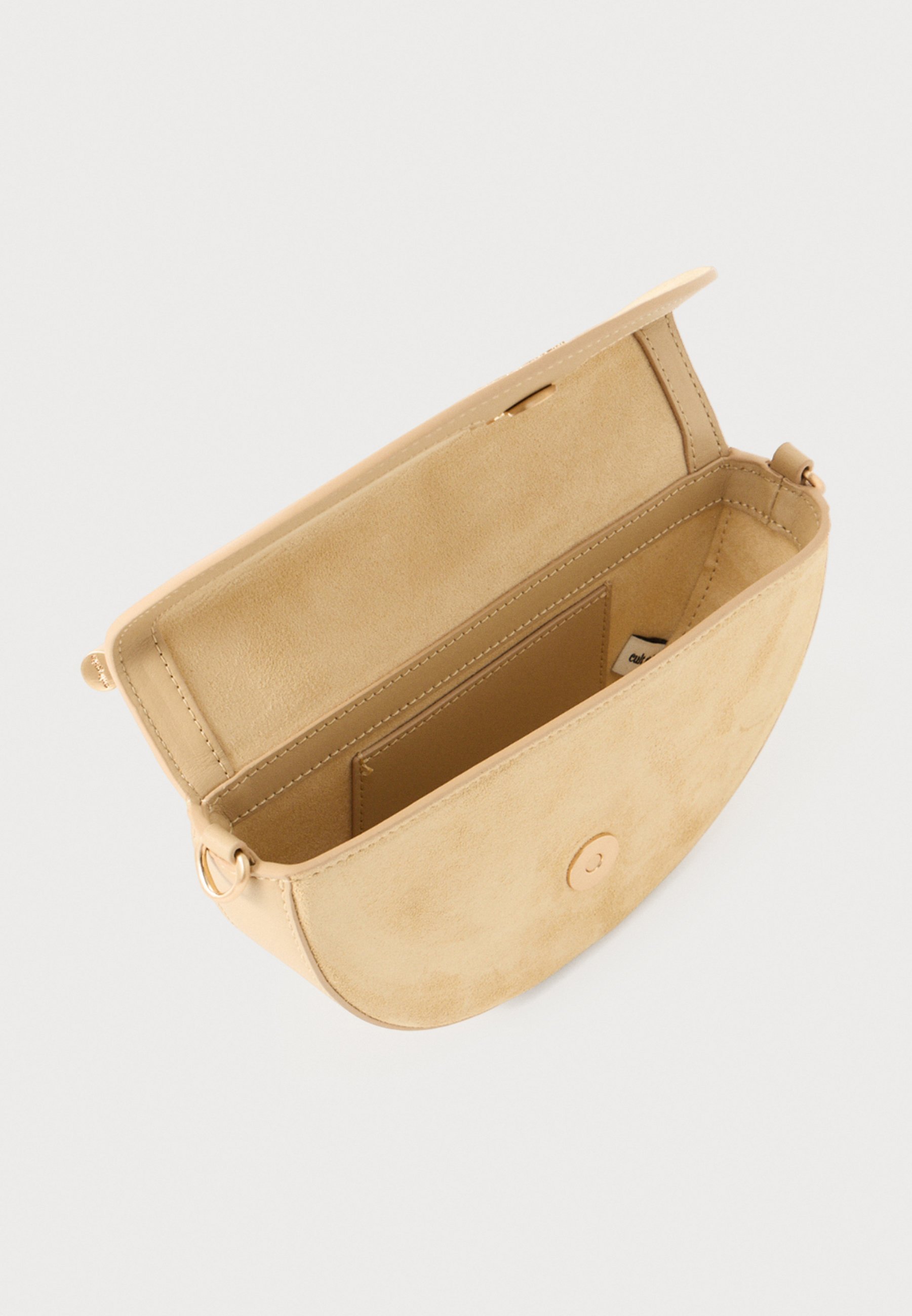 Bolsa transversal Cult Gaia AZARIAH NANO - cor areia