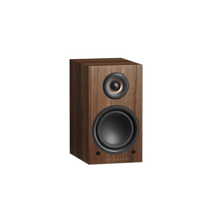 Altavoces conectados Triangle LN01A color castaño HiFi, se venden en pares.