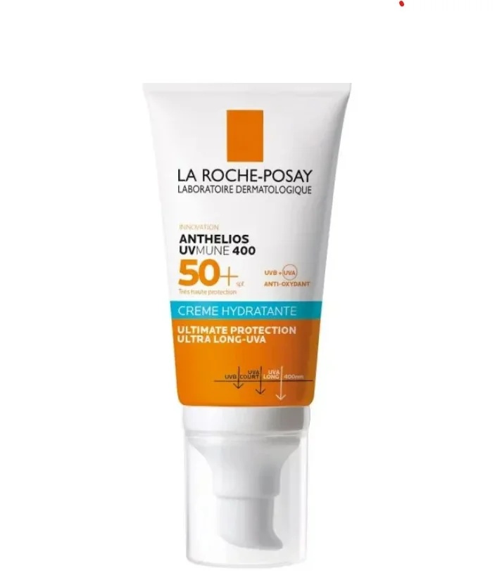 LA ROCHE POSAY La Roche Posay Anthelios Uvmune 400 FPS 50+ sem perfume 50 ml creme hidratante com proteção UVA extrema e proteção ultraduradoura