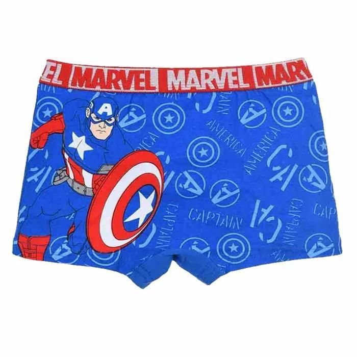 Lot de 4 Boxers Garçon coton Avengers MARVEL 