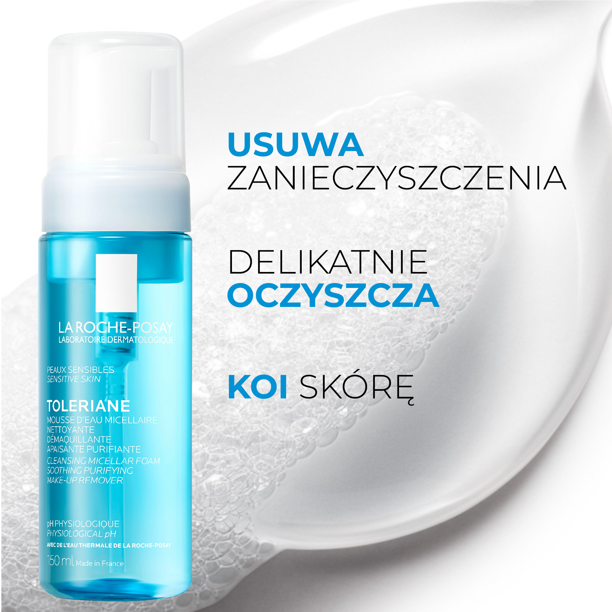 Spumă de curățare facială La Roche-Posay 150 ml Effeclar