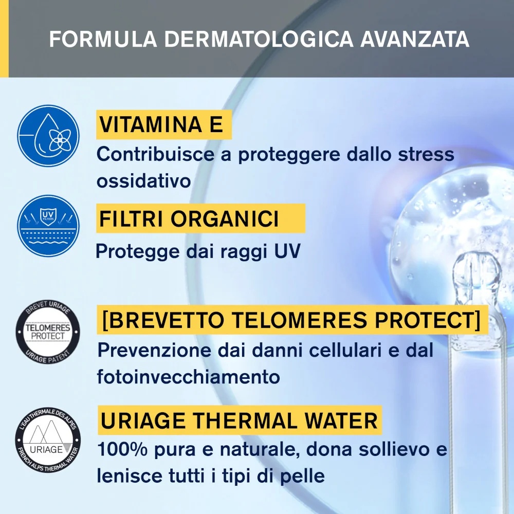 URIAGE Uriage Barièsun Fluide 100 SPF 50+ Protection Solaire Extrême Visage 50 ml fluide protecteur