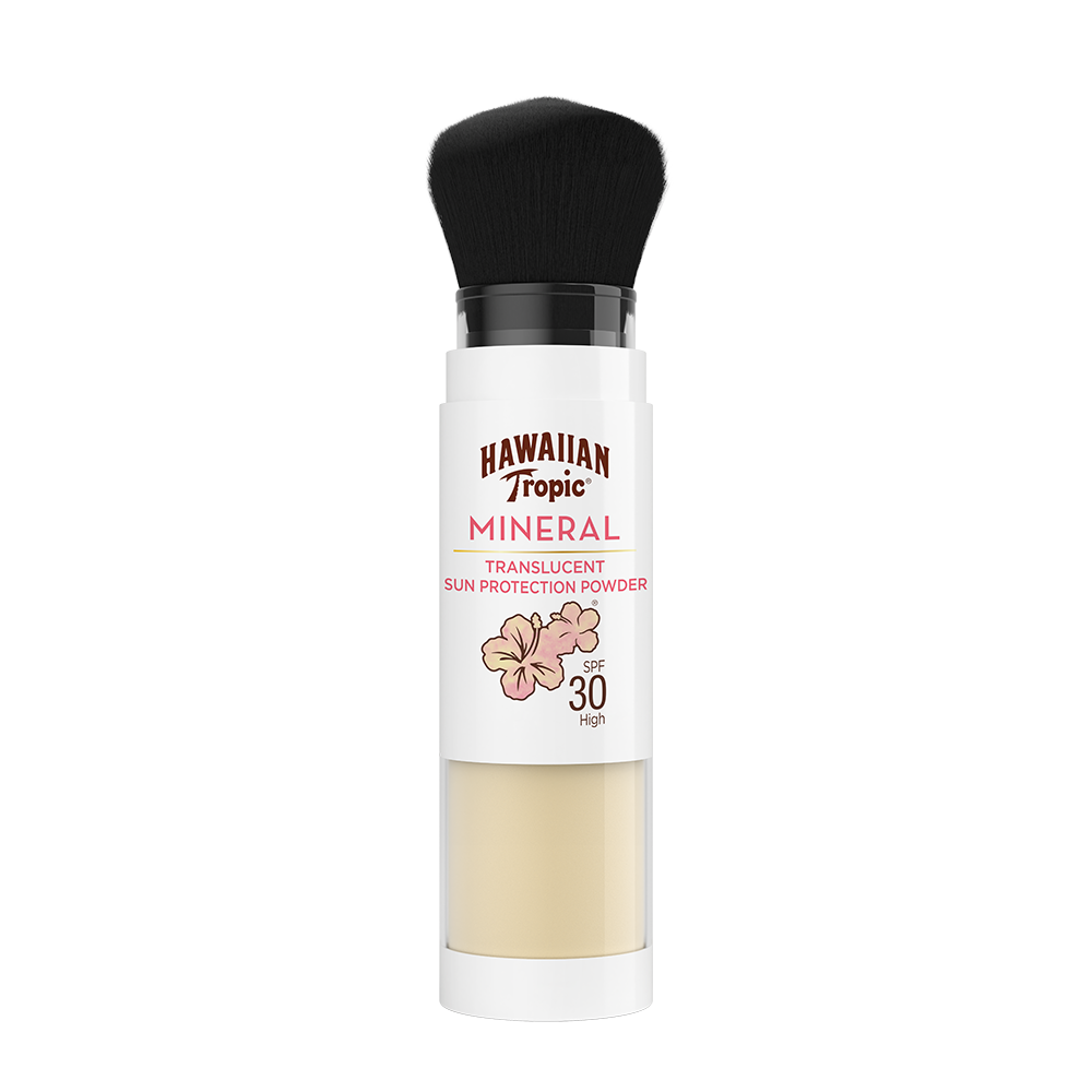 Mineralinė apsauga nuo saulės skaidri pudra SPF30 – „Hawaiian Tropic“