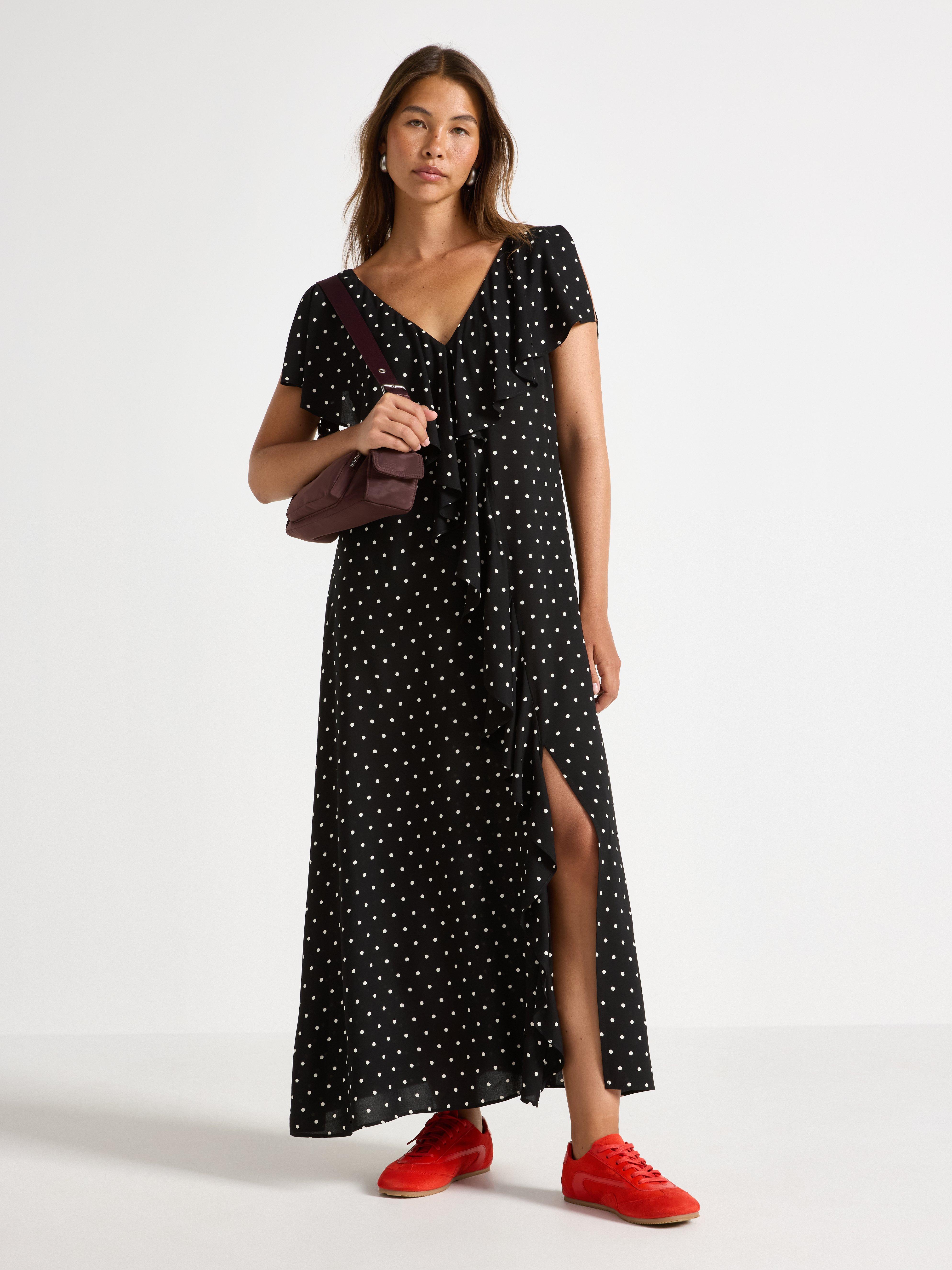 Vestido longo preto