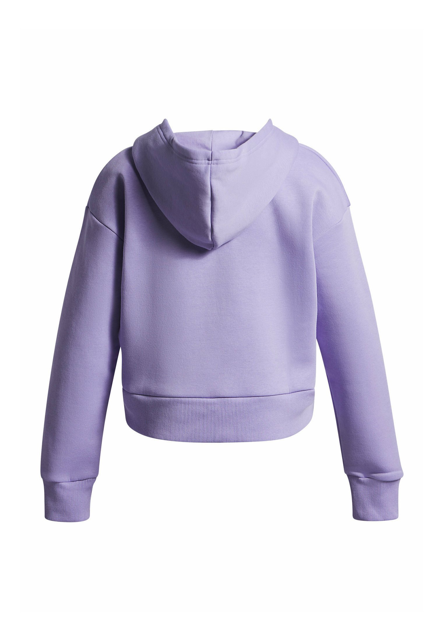 Under Armour RIVAL CROP - Hoodie - transparant