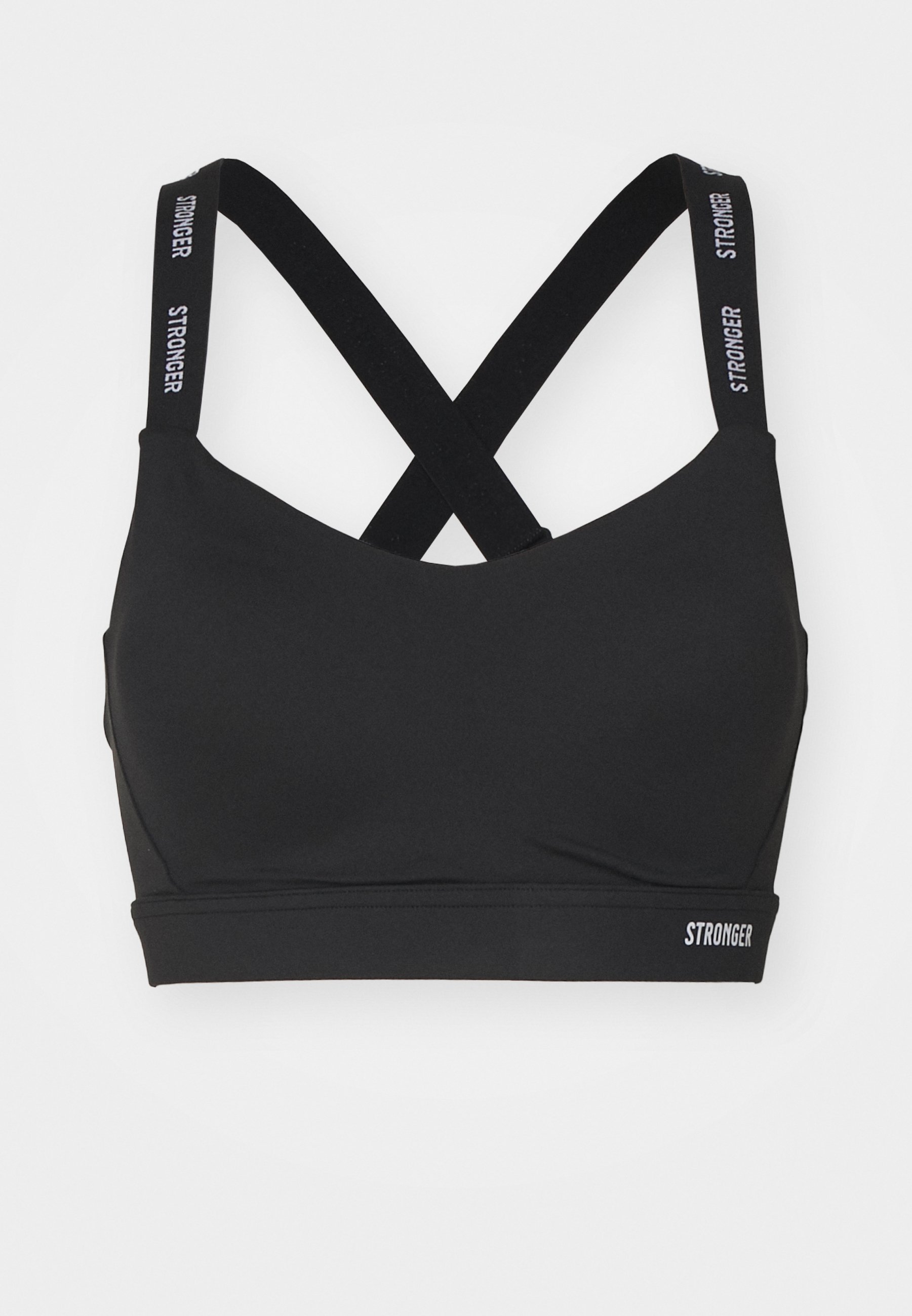 Soutien-gorge de sport Stronger POWER BRA à maintien élevé - noir