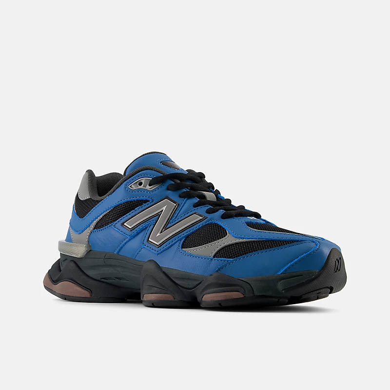 Unisex 9060 – Blauer Achat mit schwarzem und sattem Eichenholz