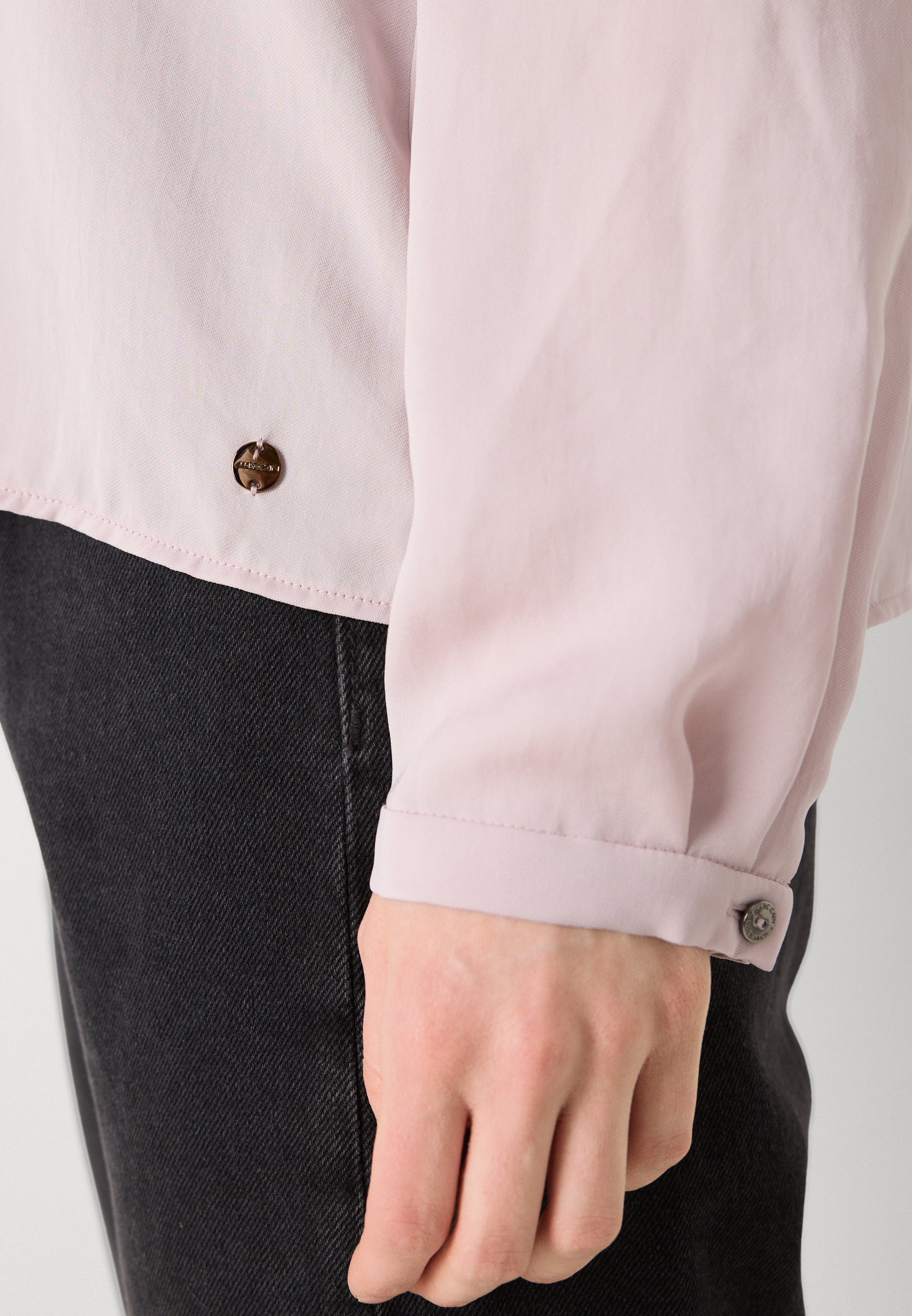 Marc Cain blouse - licht woestijntaupe