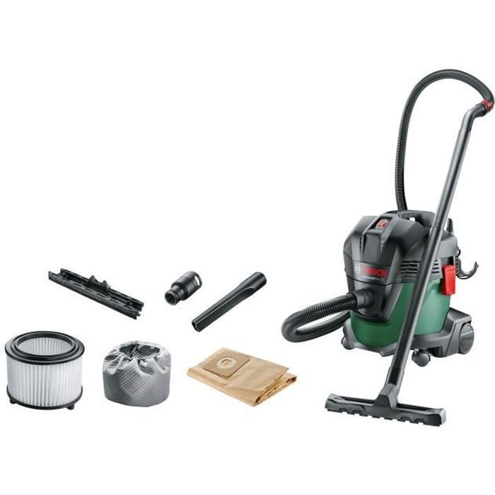 Aspiradora Bosch para sólidos y líquidos - UniversalVac 15 - 1000W - 15L - Función de soplado